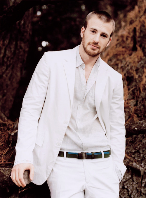 Chris Evans - White Shirts two of the photos are... | Scifigurl720