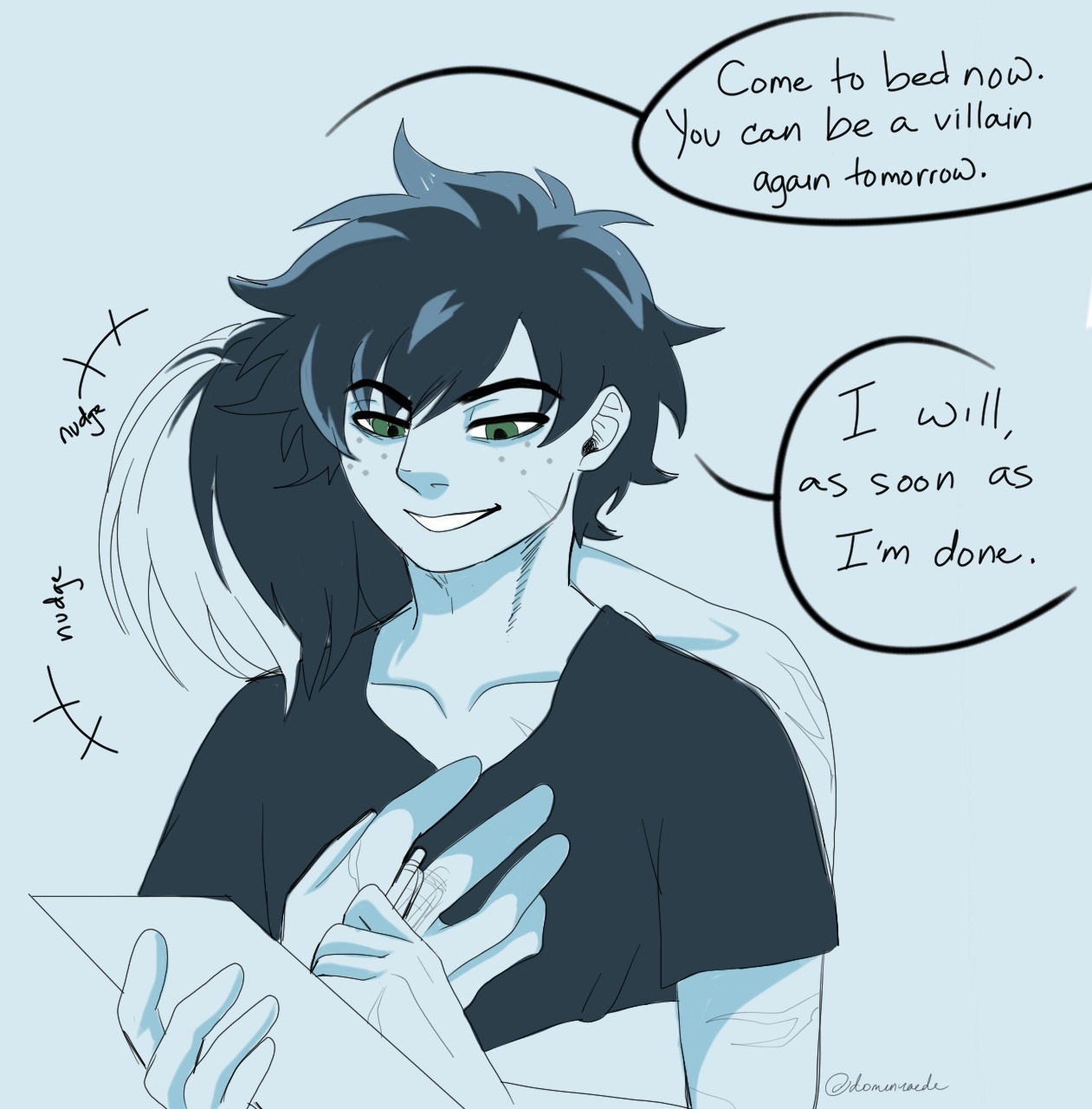 Villain Deku X Pregnant Reader