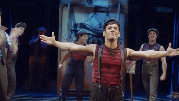 jeremyjordan-am-i-right:Newsies: Tommy Bracco as Spot...