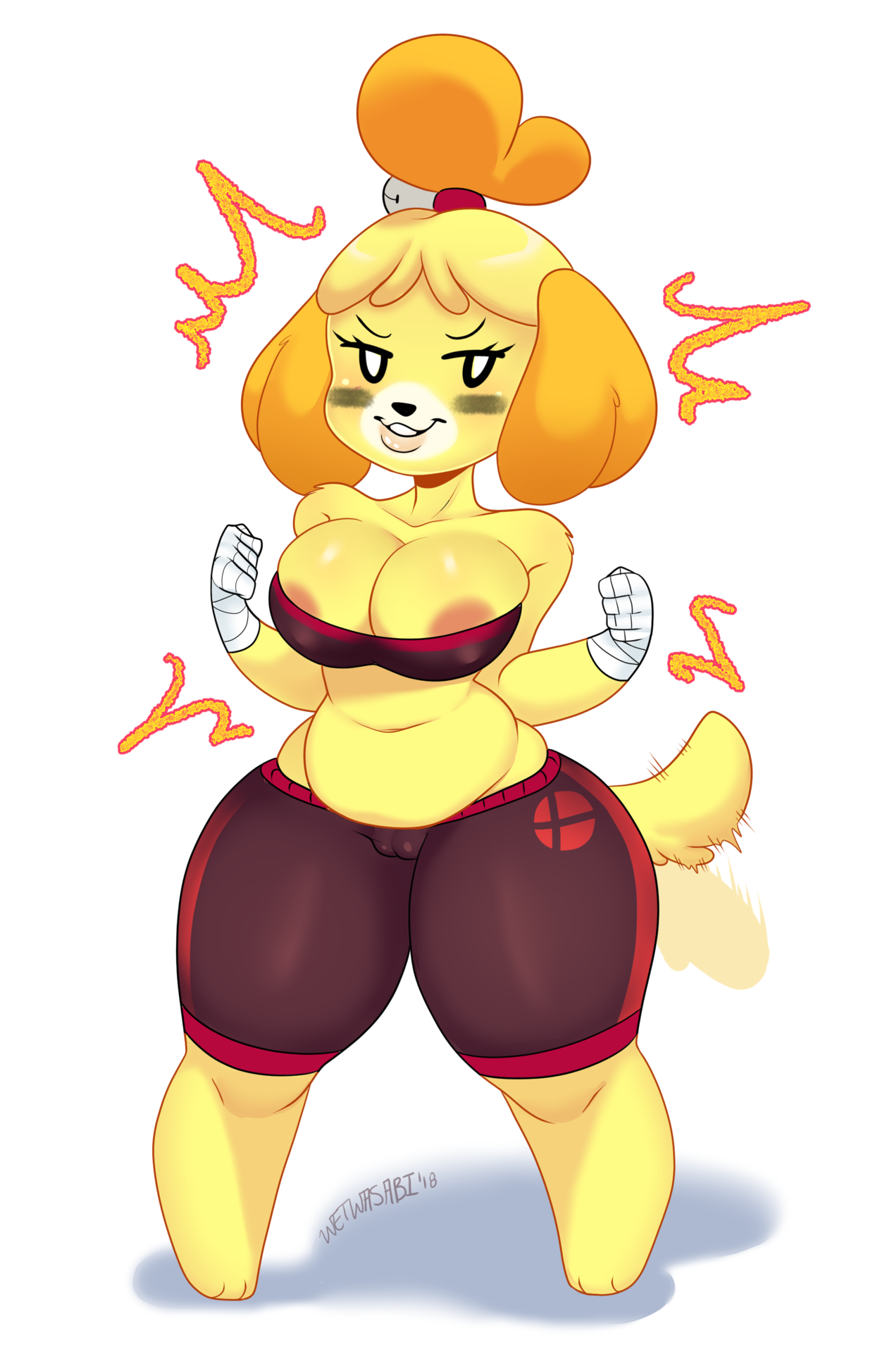 Animalcrossing Isabelle Porn Furry - Lewd Goopling â€” Ready for Smash and ready to get smashed!