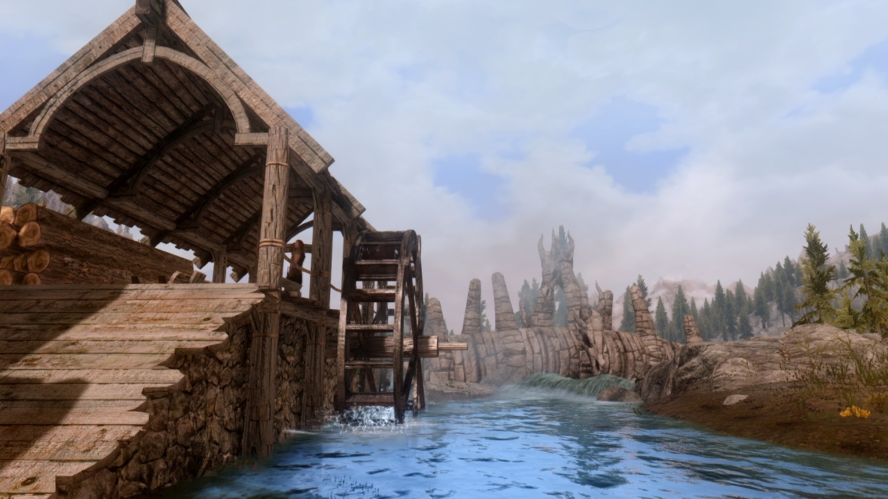 Skyrim se 2k текстуры