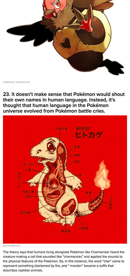 pokemon facts | Tumblr