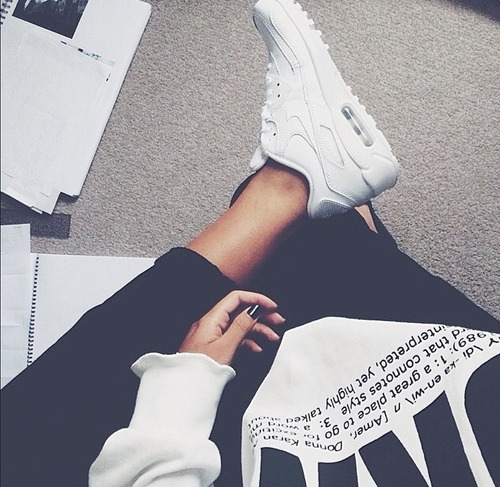 nike air max white womens tumblr