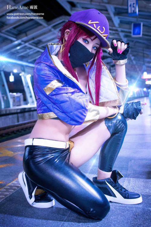 blablabladg:Hane Ame as Akali (League of Legends)