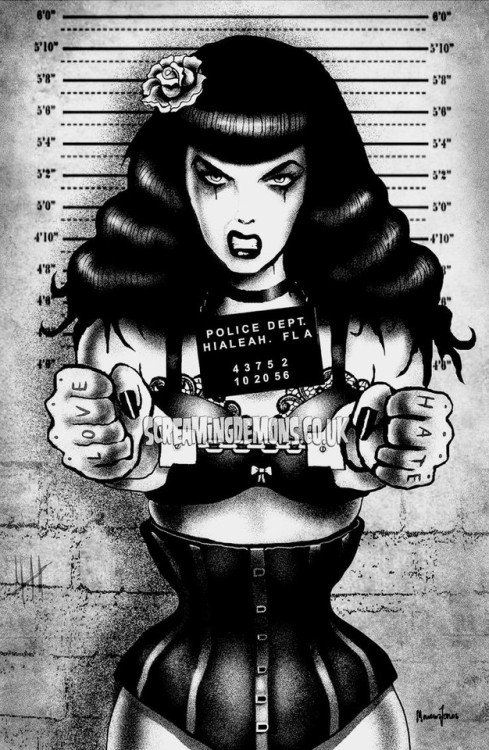 goryhorror:Mugshot artwork by: Marcus Jones...