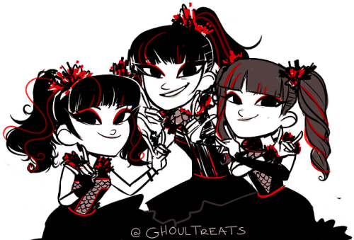 ghoulsjw:babymetal doodle from my twitter!