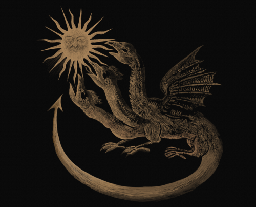 arsleprosa:¨Triune Dragon¨, March 2014Digital painting, after...