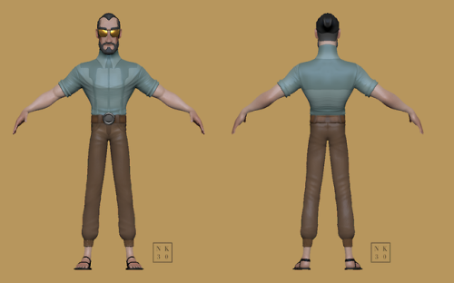 shadowbeneathlondon:Here’s a better look at the fan art model of...