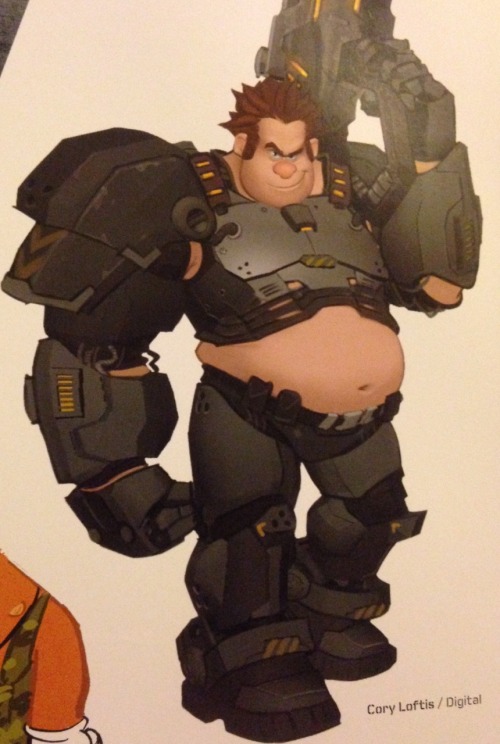 Wreck-It Ralph concept art book I think about all the time because it mak.....