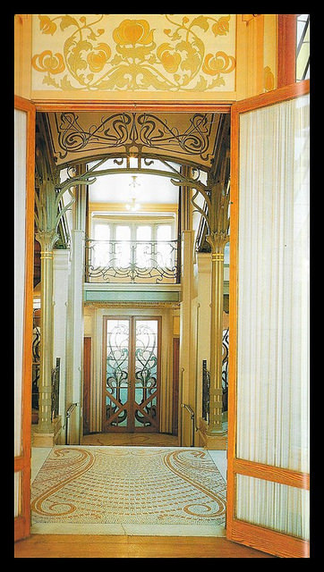 Art from the Future: Victor Horta Tassel House, Brussels 1893-5-from...