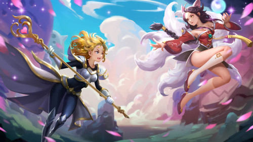 notoriouslydevious:Lux vs Ahri bySun haiyang