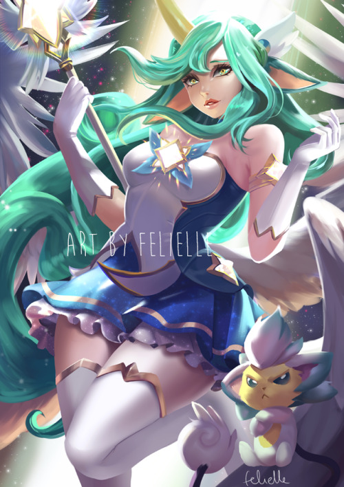 felielle:My twitter followers chose SG Soraka for my next...