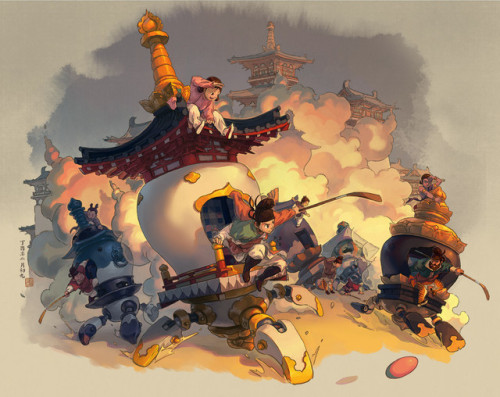 theartofanimation:鍾離 華蟲  -...