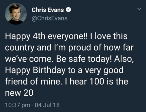 mcucentral:Chris Evans on twitter