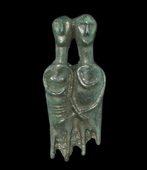 archaicwonder:Rare Pre-Viking ‘Frey and Freyja’ Erotic Mount,...