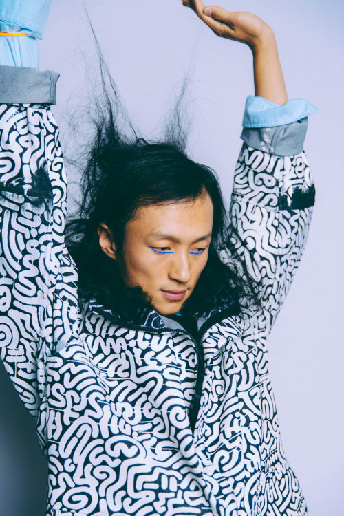 Mamadoux menswear styled by Elliott Beach, shot by Jason Miller,...