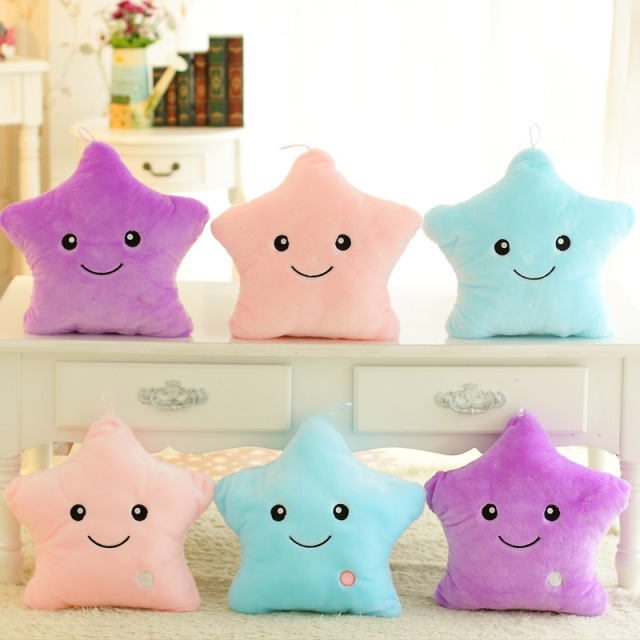 light up star plush