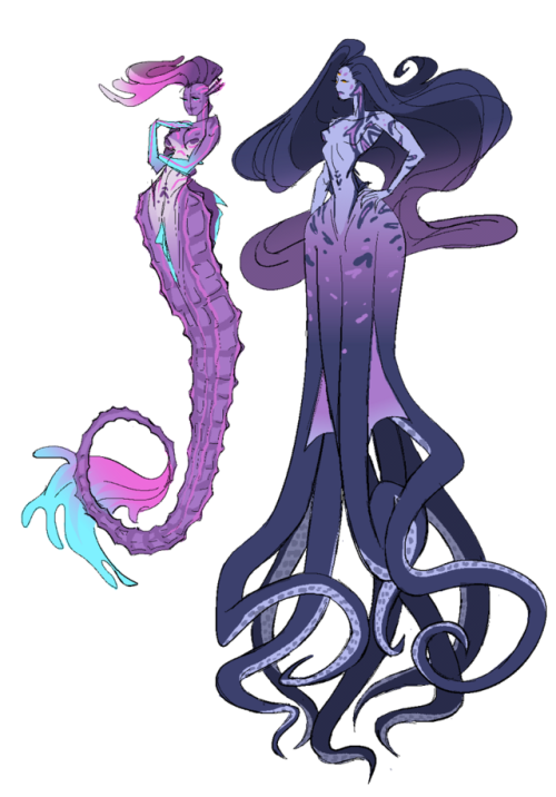 starsnores:mer sombra and widow