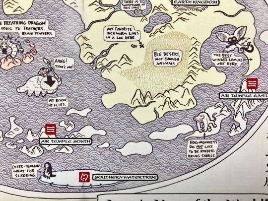 avatar the last airbender world map to scael