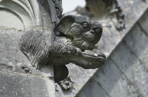 irisharchaeology:Gizmo adorning the 15th century Chapelle de...