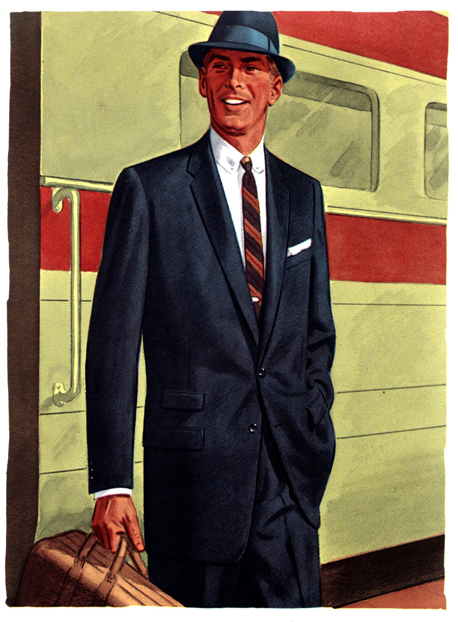Vintage Graphics — danismm: Styles for Men 1955