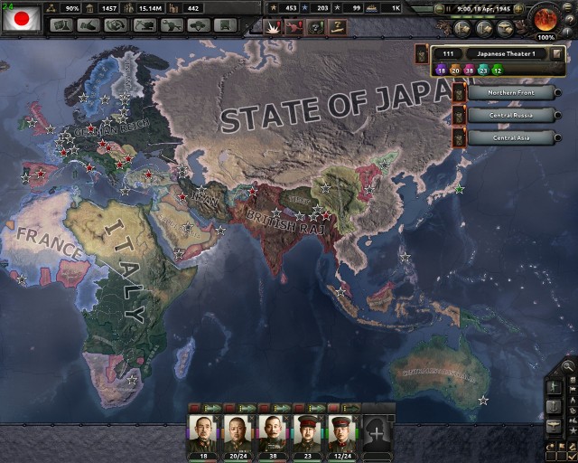 hoi4 when does the game end