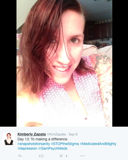 micdotcom:Women are tweeting antidepressant selfies to fight...