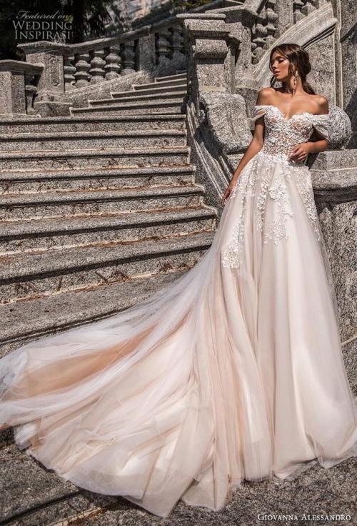 (via Giovanna Alessandro 2019 Wedding Dresses — “Magica Milano”...
