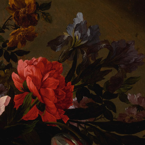 inividia:Still Life of Flowers in a Basket, Jean-Baptiste...