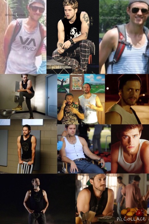 Aaron x tank tops Anything else you guys want to see? Let me...