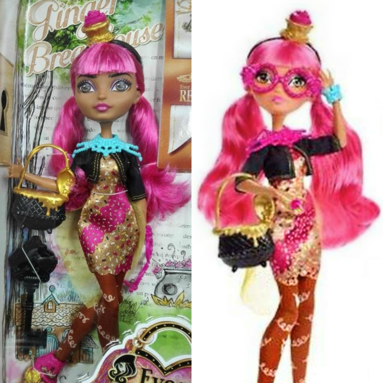 ever after high ginger breadhouse doll