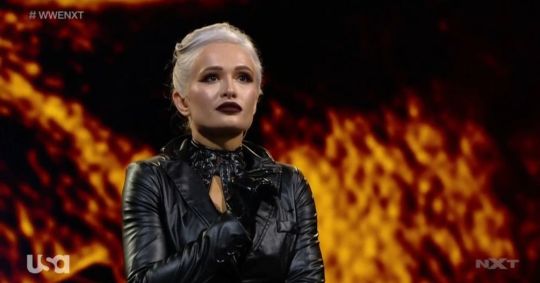 Scarlett’s more intimidating than Kross. Scarlett looks like she already has bodies under her home.