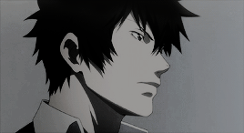 psycho pass ppedit kougami shinya monstrux i hope you like it!!!! gifs mine pp: gifs selma animanga