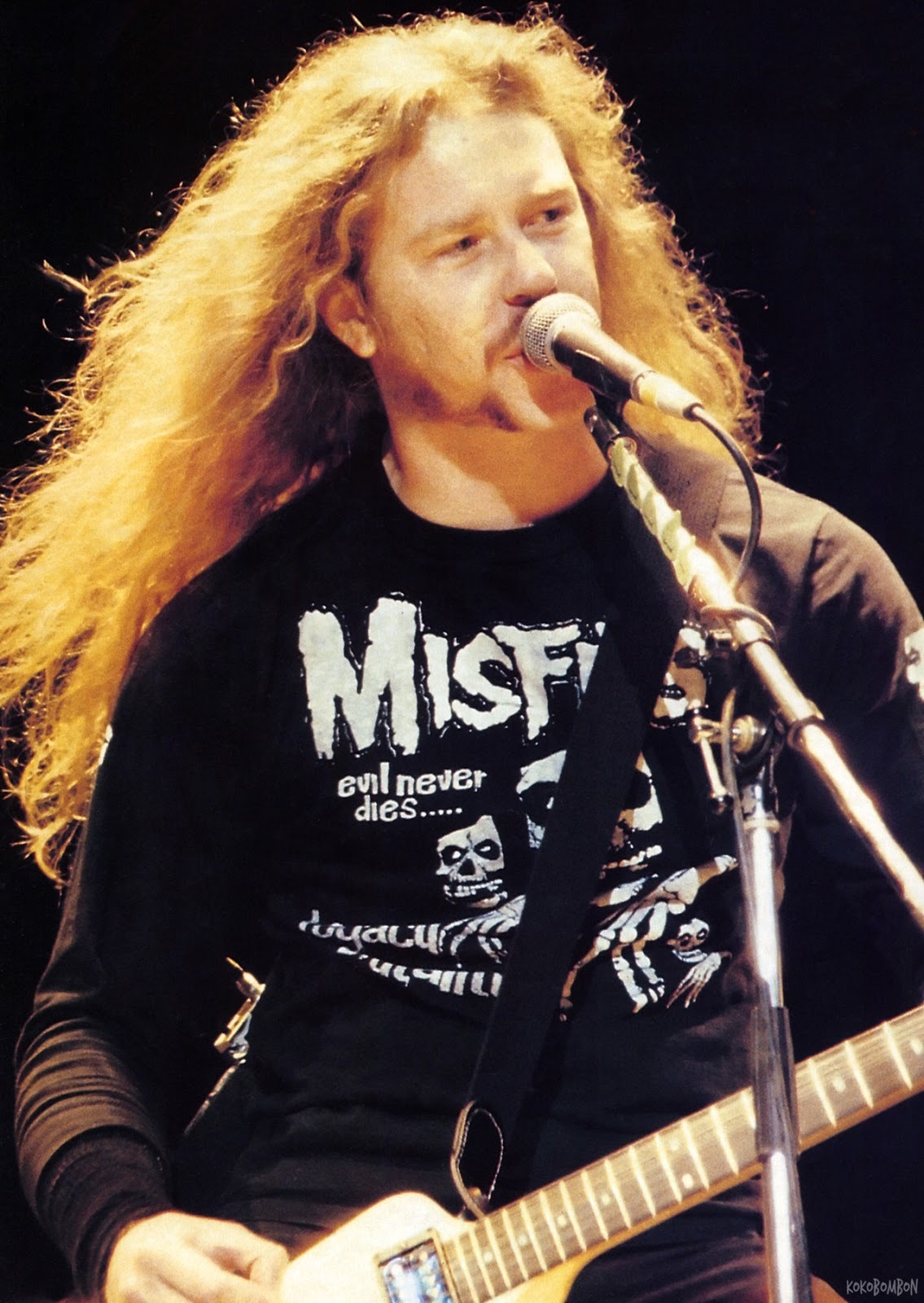 young James Hetfield appreciation post "I'm cold, already dead."