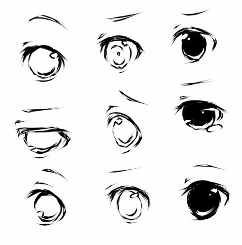 anime eye reference | Tumblr