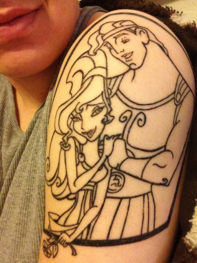 Some Imagination Huh Hercules Tattoo Done At Vintage Heart