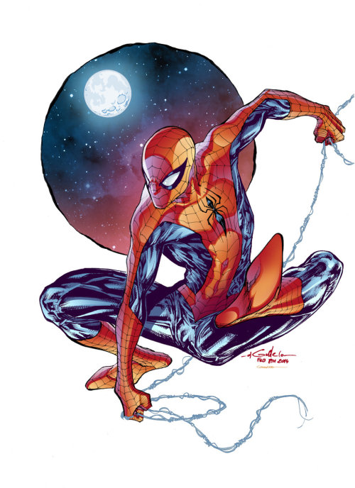 herochan:Spider-ManLines by Guile Colors by Gabriel Cassata