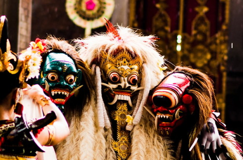 Barong dance Barong Mask dancer performance culture tradition original photographer photographer on tumblr Bali