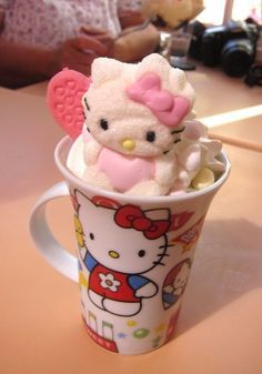 pastrypan:hello kitty food桜のお菓子