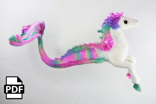 sosuperawesome:Amigurumi Dragon and Mermicorn Patterns, by...