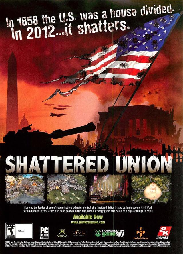 computer game shattered union