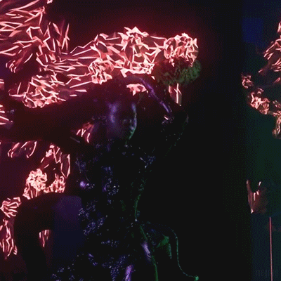 Oyinda oyindamusic niochnioszki 3d Avant Garde Afrofuturism stills GIFs inspo