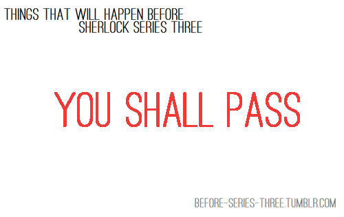 You Shall Not Pass On Tumblr