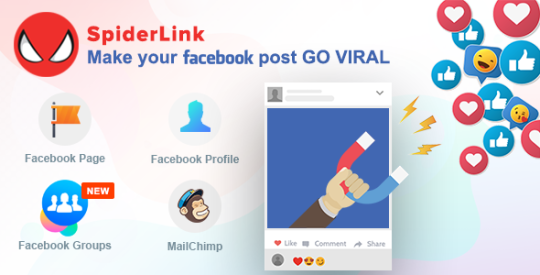 Facebook SpiderLink v2.4 – Make Your Facebook Post GO VIRAL Nulled