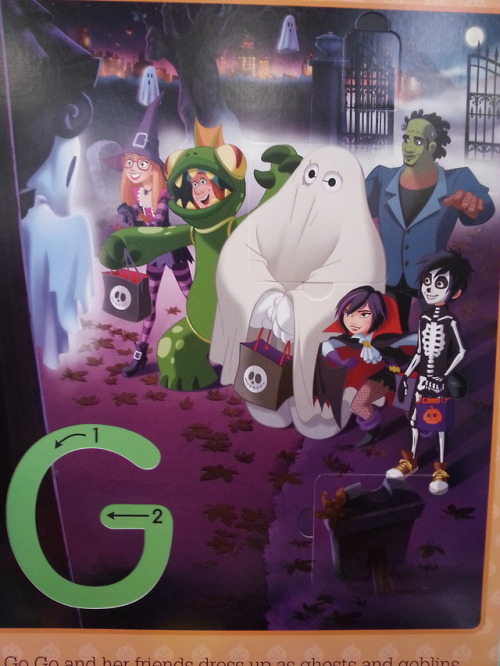 toonyfan411:I just found a new Disney Halloween book, Gogo...