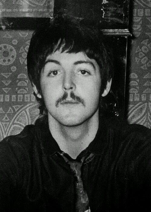 Bearded Paul McCartney