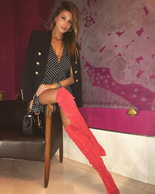 fashion-boots:Cristina Buccino on instagram 