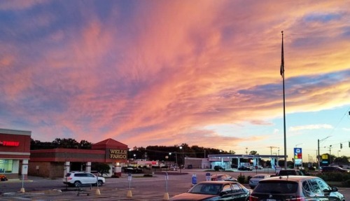 Skies over the Fort put on quite a show this...