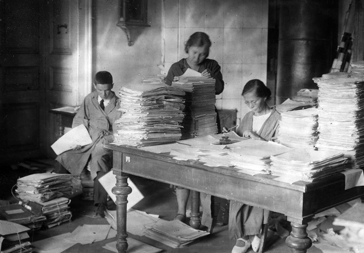 Leningrad Division of the Central Historical Archive of the USSR, 1930s