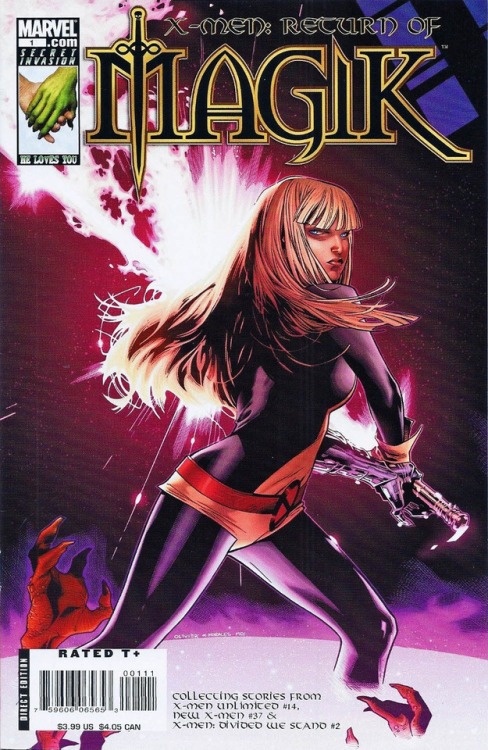 travisellisor:the cover toX-Men: Return of Magik (2008) #1 by...